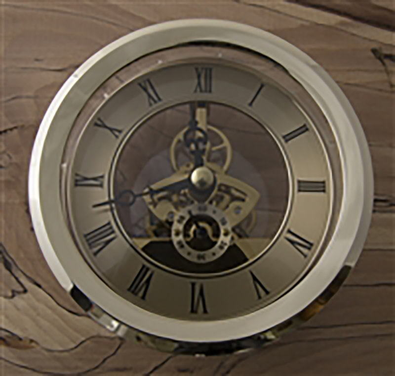 100mm Skeleton Clock