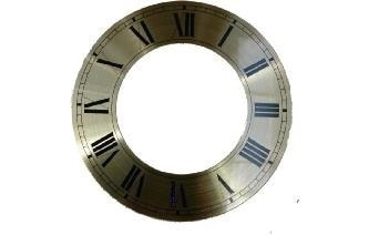Clock Face 254mm - Roman - Brass