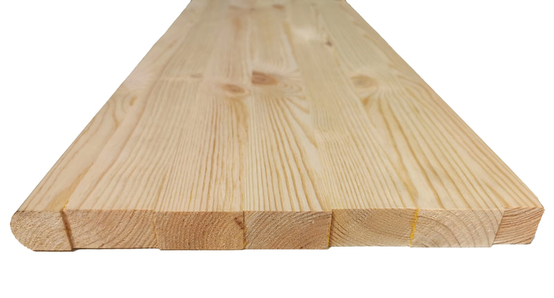 Red Deal                     270mm x 24.3mm x 3.6mt (Laminated)